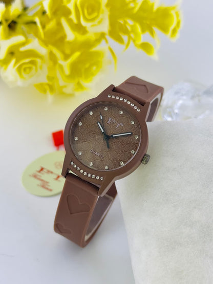 FT Royale Rubber Belt Watch Forever Times