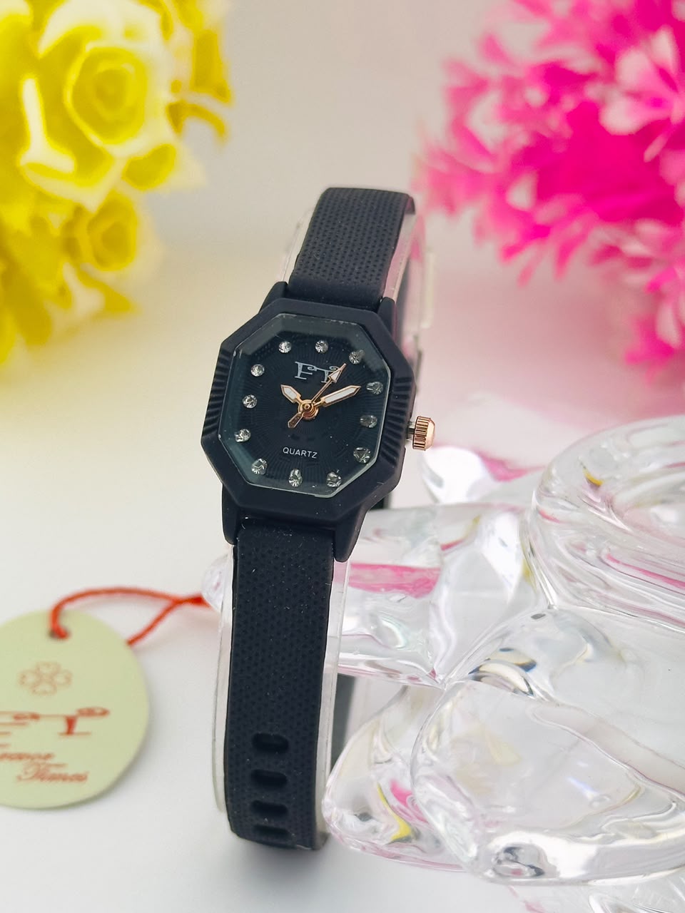FT Aurora Rubber Belt Watch Forever Times