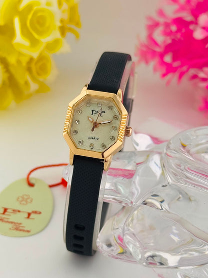 FT Aurora Rubber Belt Watch Forever Times