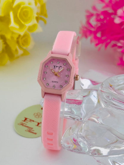 FT Aurora Rubber Belt Watch Forever Times
