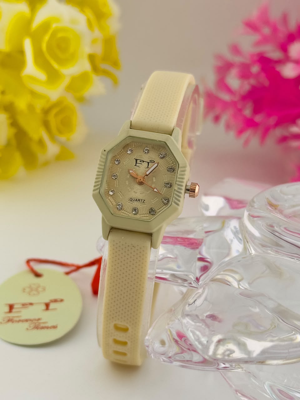 FT Aurora Rubber Belt Watch Forever Times