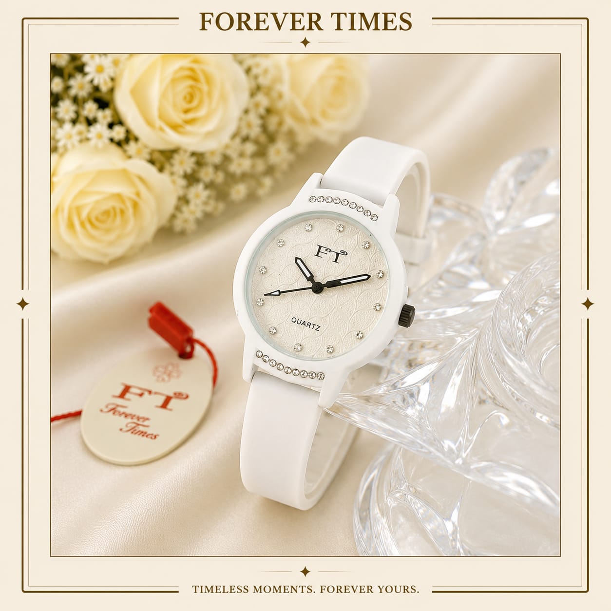 FT Royale Rubber Belt Watch Forever Times